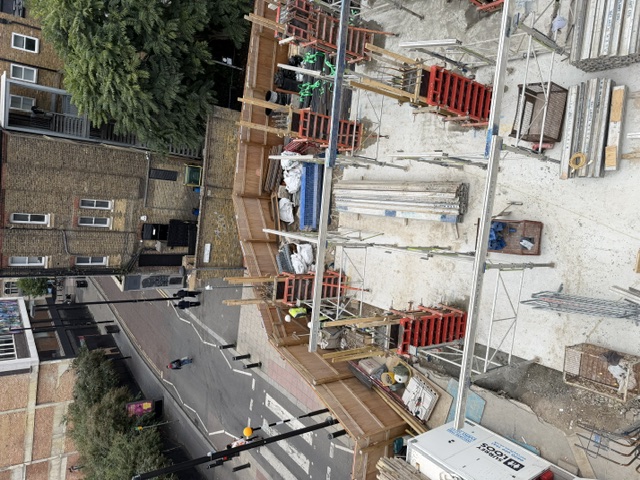 Park Street Croydon detail at the project site