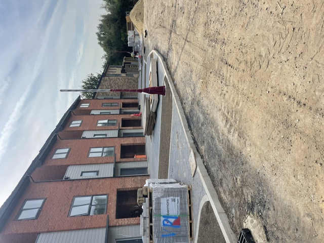 Northline Tower steel reinforcement on site